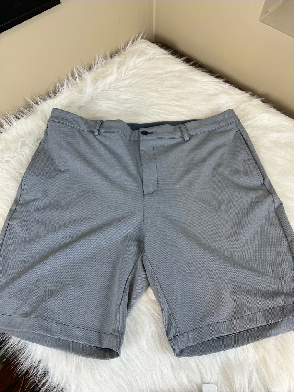 Dunning Men's Gray Performance golf Shorts 38 x 9